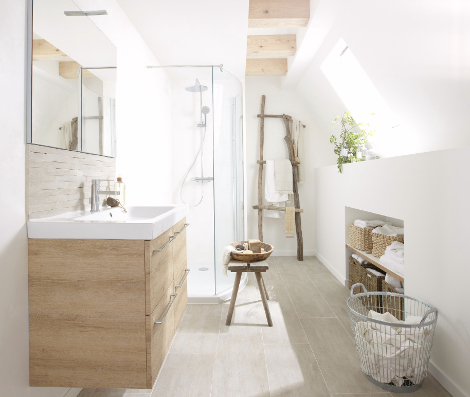 Baño Estilo Nórdica