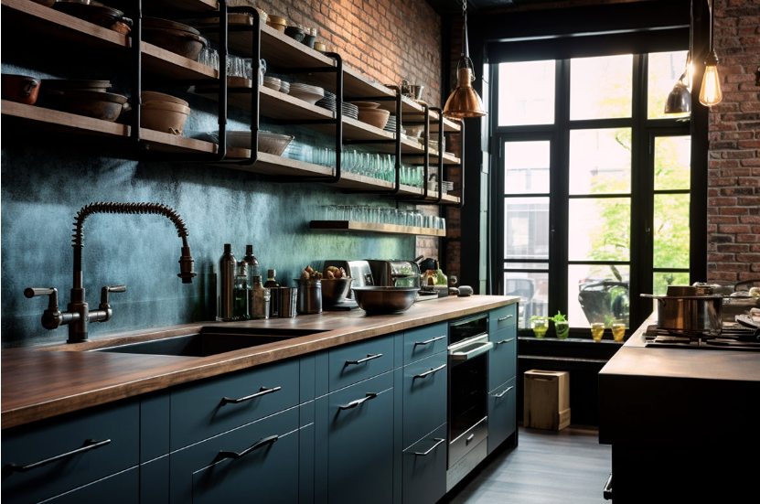 Cocina industrial Estilo Industrial